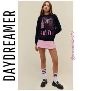 DAYDREAMER Shania Twain Leopard Guitar Vintage Sweatshirt Small Onyx NWT O-452